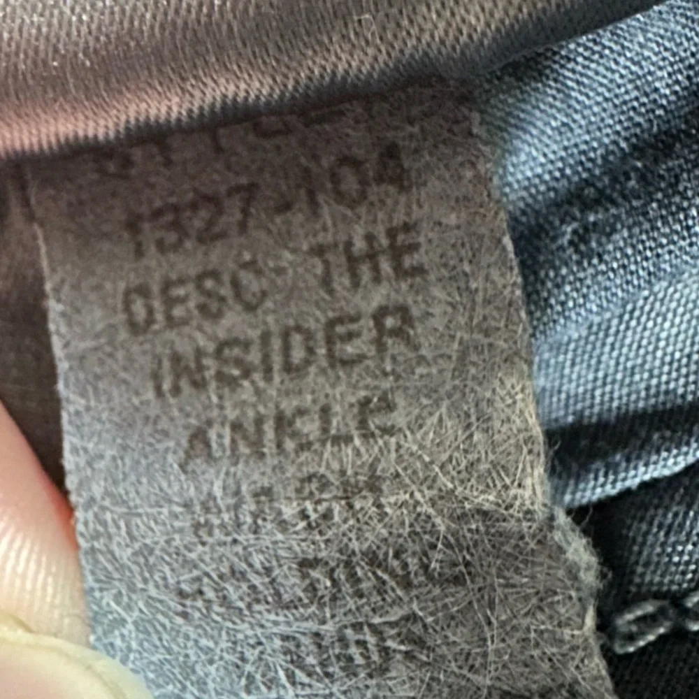 Mother Jeans The Insider Ankle Size 25 Dark‎ Blue Wash